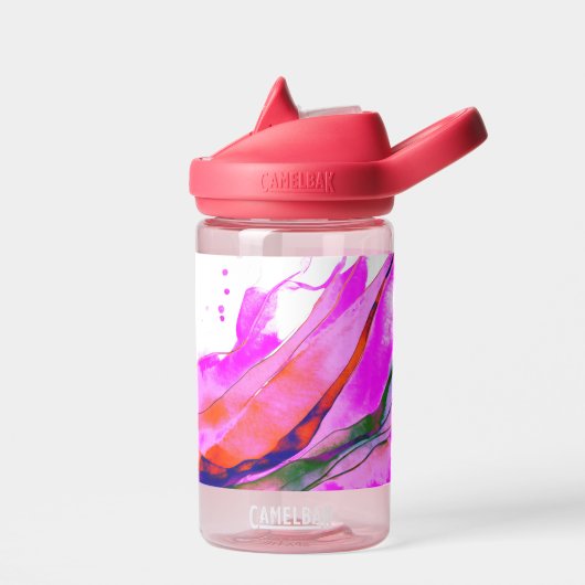 Bouteille D'eau Couleurs roses chaudes (Gauche)