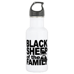 Bouteille D'eau Coupe Black Sheep