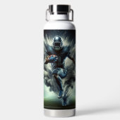 Bouteille D'eau Coupe de football en quart (Plage)