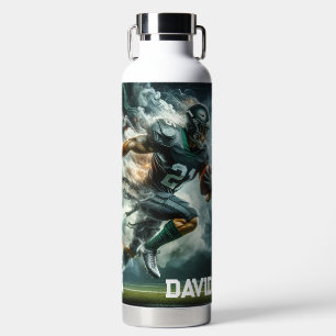 Bouteille D'eau Coupe de football en quart