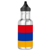 Bouteille D'eau Coupe de papier drapeau arménien (Droite)