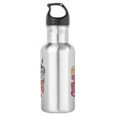 Bouteille D'eau Coupes de café Country Cowboy | Thème occidental (Dos)