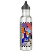 Bouteille D'eau Couple nostalgique des années 1950 (Gauche)