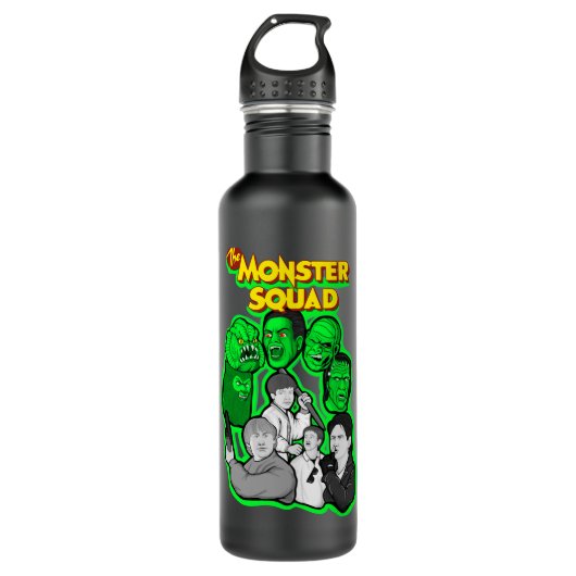Bouteille D'eau Courageux Yummy Monster Squad Caractère Collage G (Devant)
