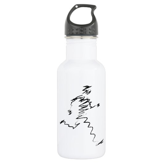 Bouteille D'eau Coureurs, Coureurs, Triathlètes (Devant)