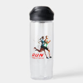 Bouteille D'eau Courir ensemble | (Arrière)