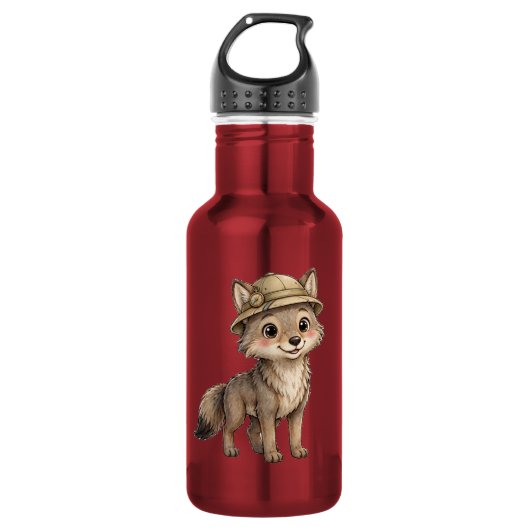 Bouteille d'eau Coyote Lil' Bayou Explorers (Devant)