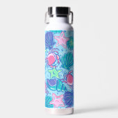 Bouteille D'eau Crabe des coquillages de Preppy Beach (Avant)