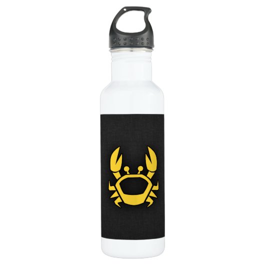 Bouteille D'eau Crabe jaune (Devant)