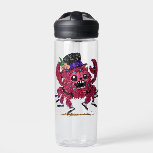 Bouteille D'eau Crabe Zombie en Chaussures Souples (Extérieur)