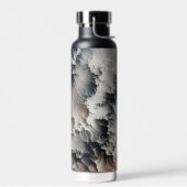 Bouteille D'eau Crackle rustique Abstrait (Gauche)