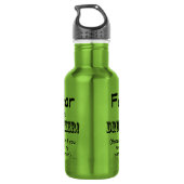 Bouteille D'eau Craignez le batteur (Dos)