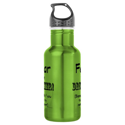 Bouteille D'eau Craignez le batteur (Dos)