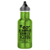 Bouteille D'eau Craignez le joueur de guitare électrique (Droite)