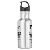 Bouteille D'eau Craignez le Lecteur Alphorn (Dos)