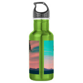 Bouteille D'eau Crâne Coloré (Dos)