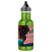 Bouteille D'eau Crâne Coloré (Droite)