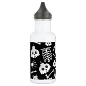 Bouteille D'eau Crâne de squelette d'Halloween (Gauche)