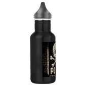 Bouteille D'eau Crâne vintage de poison (Gauche)