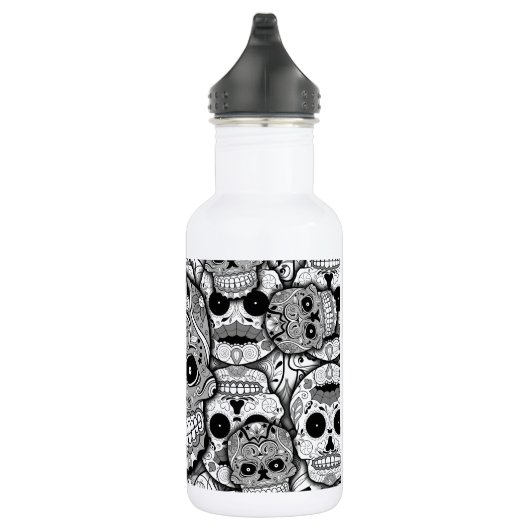Bouteille D'eau Crânes à sucre (Droite)