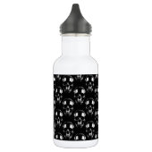 Bouteille D'eau Crânes noirs tombés (Gauche)