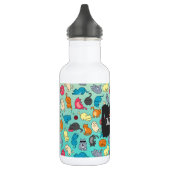 Bouteille D'eau Crazy Cat Lady Cute et Playay Cat Motif (Gauche)