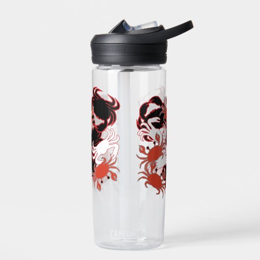 Bouteille D'eau Crazy for Crabs Crustaceancore (Gauche)