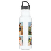 Bouteille D'eau Create Your Own 11 Photo Collage (Dos)
