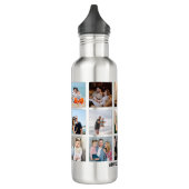 Bouteille D'eau Create Your Own 15 Sqaure Photo Collage (Gauche)