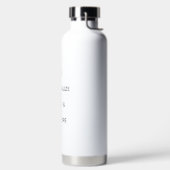 Bouteille D'eau Créez votre propre blanc (Droite)