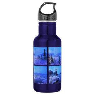 Bouteille D'eau Créez votre propre collection photo Carré