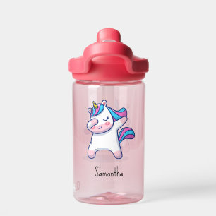 Bouteille D'eau Créez Votre Propre Danser Unicorn Nom De Fille