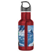 Bouteille D'eau Créez Votre Propre Housse de Faune Antarctique (Dos)