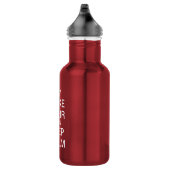 Bouteille D'eau Créez Votre Propre Keep Calm and Carry On (Droite)