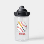 Bouteille D'eau Créez votre propre nom de joueur de baseball<br><div class="desc">Créez Votre Propre Joueur De Baseball Nom Bouteille D'Eau. Choisissez le style,  la taille et la couleur dans le menu d'options.</div>