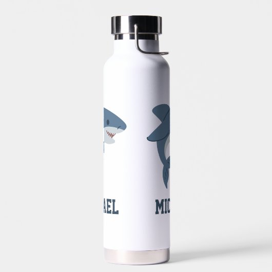 Bouteille D'eau Créez votre propre nom de requin (Gauche)