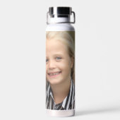 Bouteille D'eau Créez votre propre photo (Arrière)