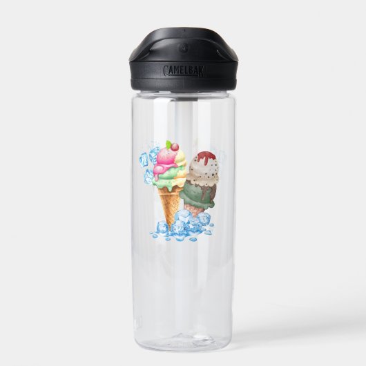 Bouteille D'eau crème glglace (Arrière)