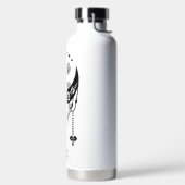 Bouteille D'eau Cresent Moon Bohème Personnalisé (Droite)