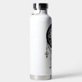 Bouteille D'eau Cresent Moon Bohème Personnalisé (Droite)