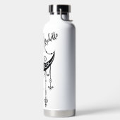 Bouteille D'eau Cresent Moon Bohème Personnalisé (Droite)