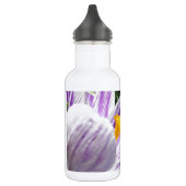 Bouteille D'eau Crocus de printemps violet (Gauche)