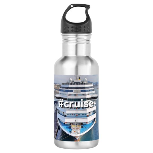 Bouteille D'eau Croisière - #bouteille d'eau de croisière (Devant)