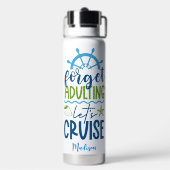 Bouteille D'eau Croisière de nom personnalisé (Arrière)