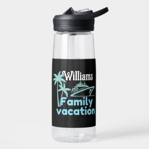 Bouteille D'eau Croisière de vacances modifiable