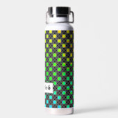 Bouteille D'eau Croix ronde quatre étoiles solide par Kenneth Yonc (Arrière)