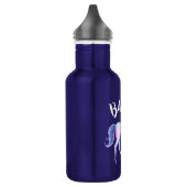 Bouteille D'eau Croyez avec Unicorn dans les aquarelles pastel (Gauche)