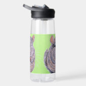 Bouteille D'eau Cudly Chinchilla peinture Water Bottle (Droite)