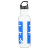 Bouteille D'eau Cuidado El MEga-Tiburon (Devant)