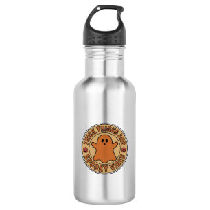 Bouteille D'eau Cuisses Épaisses et Vibes Sombres Tee Ghost Hallow